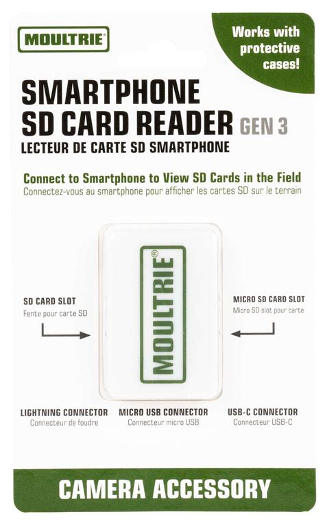 moultrie smart phone sd card reader apple & android app|moultrie card reader app download.